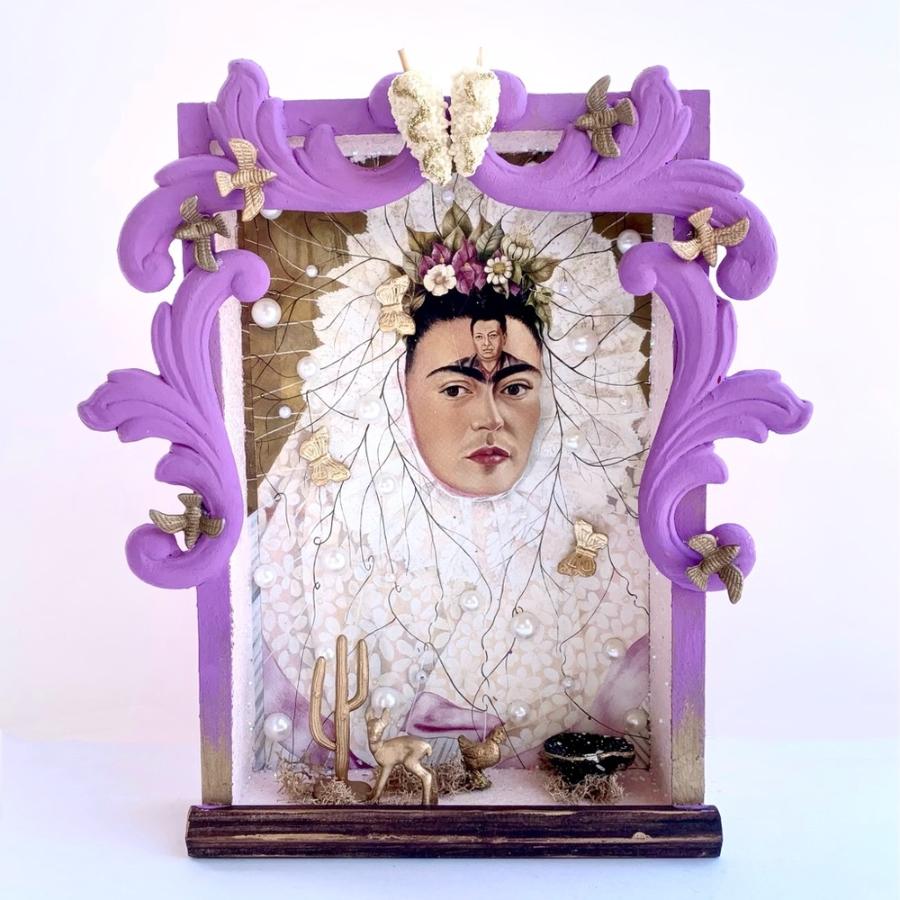 Frida Kahlo mini altar